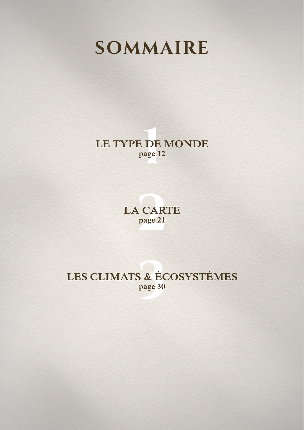 Tome 1 - Le Monde (PDF)