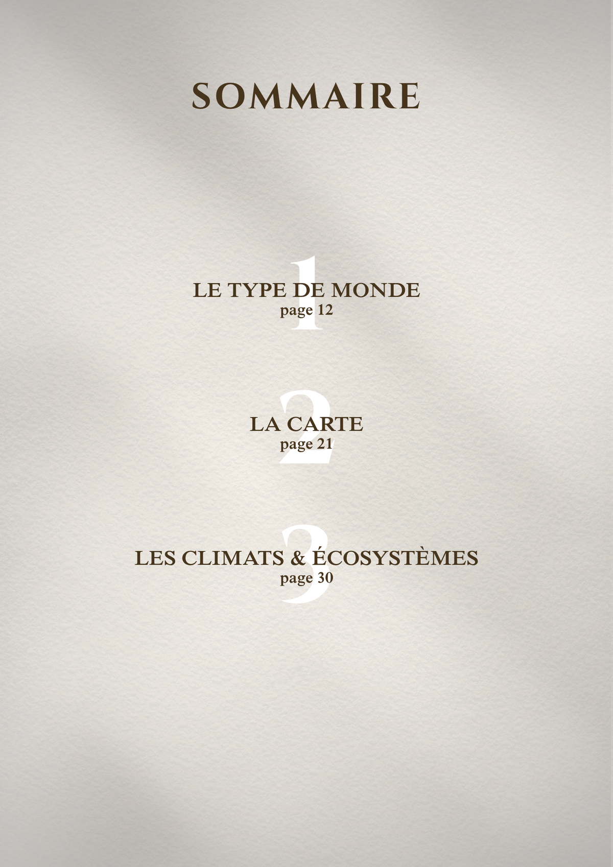 Tome 1 - Le Monde (PDF)