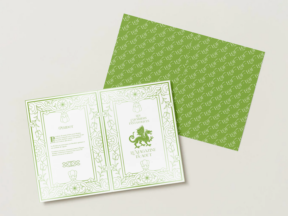 Les Courriers Fantastiques : Mail Club d’inspiration mensuelle