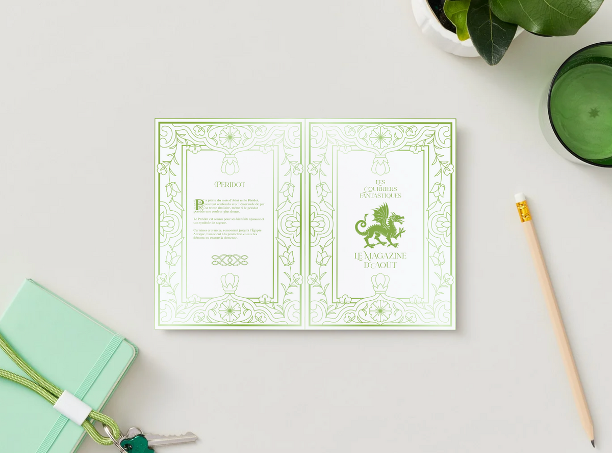 Les Courriers Fantastiques : Mail Club d’inspiration mensuelle