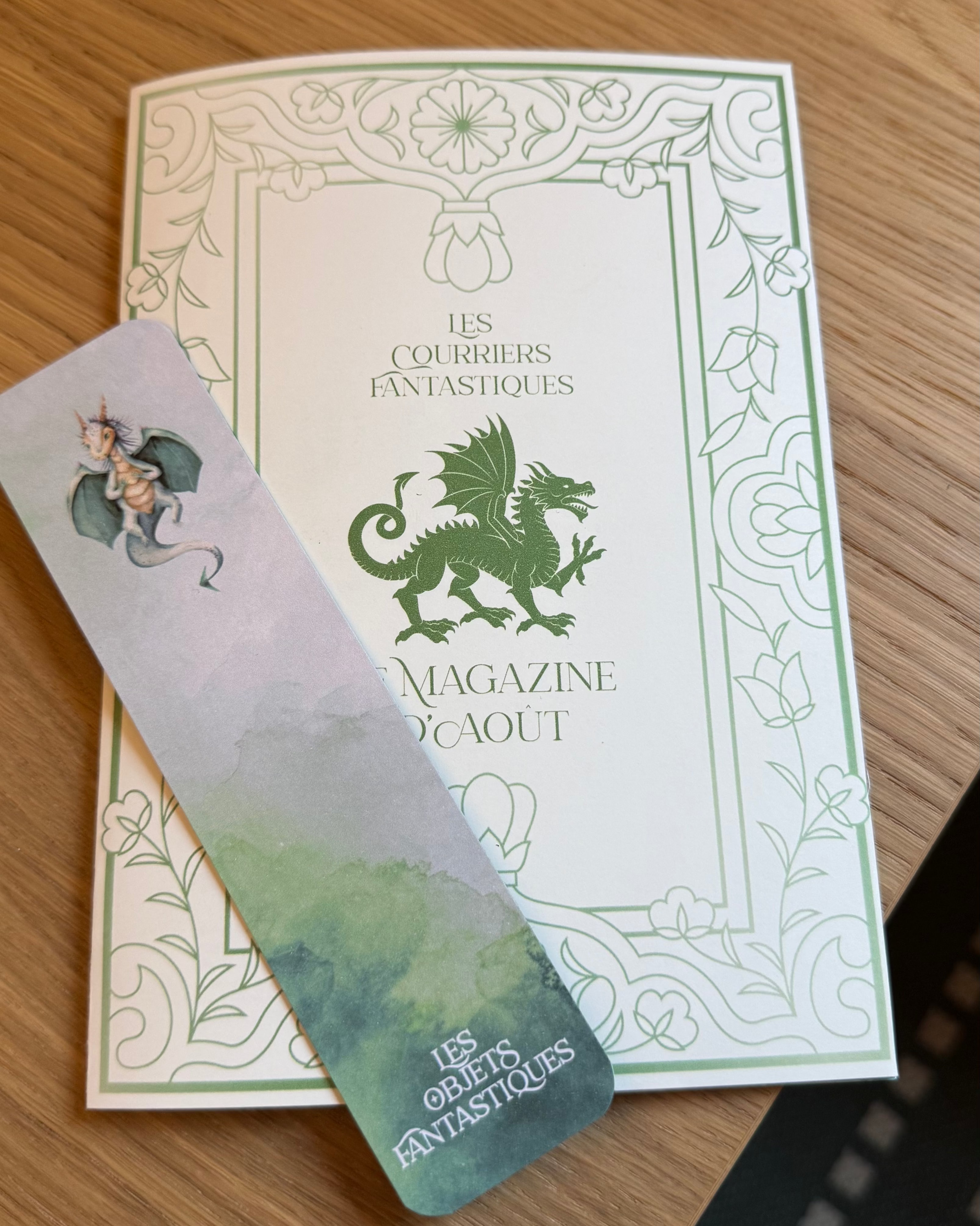 Les Courriers Fantastiques : Mail Club d’inspiration mensuelle